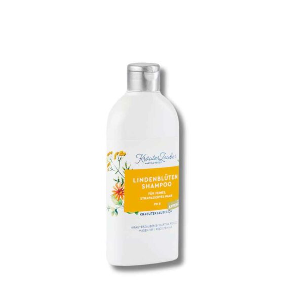 Speziell für strapaziertes und trockenes Haar, das Lindenblüten Shampoo und das Beste daran: Es ist nachfüllbar, schont Umwelt und Geldbeutel